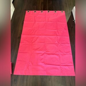 Pink Grommet Curtain Panel set of 4